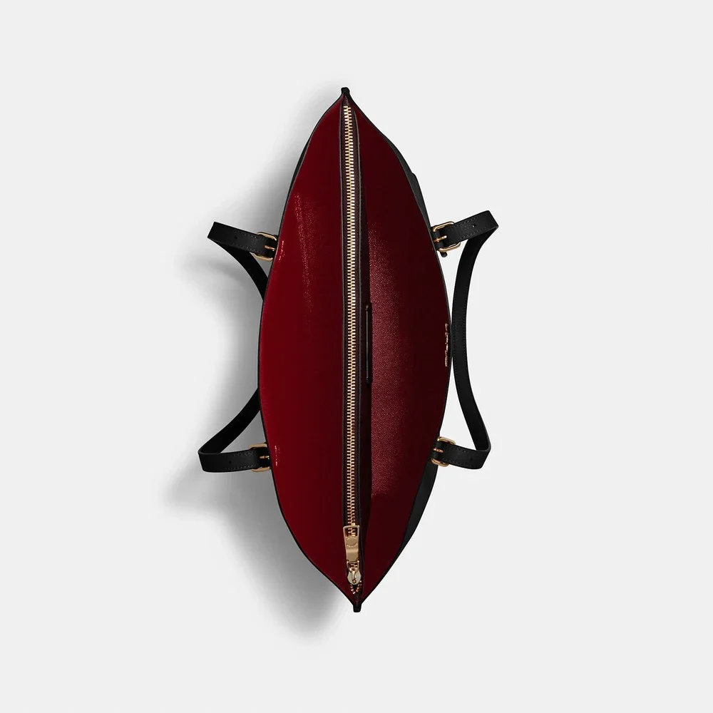 Coach Mollie Black Tote Bag - Picture 4 of 11